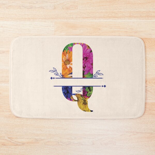 Item preview, Monogram...Q... Vibrant Floral designed and sold by CHASAcreative.
