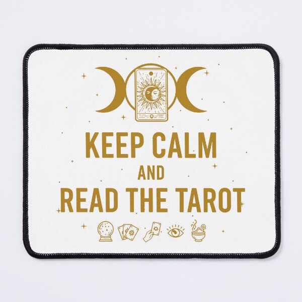 Item preview, Keep Calm and Read the Tarot – Mystical Sun & Moon Card designed and sold by WildWeave.