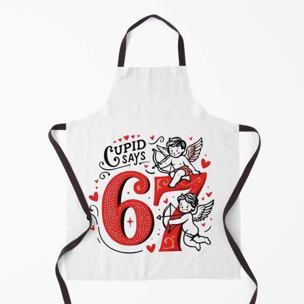 Item preview, Cupid Says 67 Funny Valentine Cute Cupid Heart Game Design designed and sold by Clairenity Studio.
