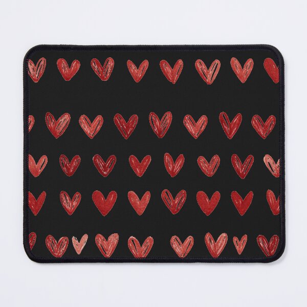 Item preview, Watercolor Heart Grid Pattern designed and sold by SouthPrint.