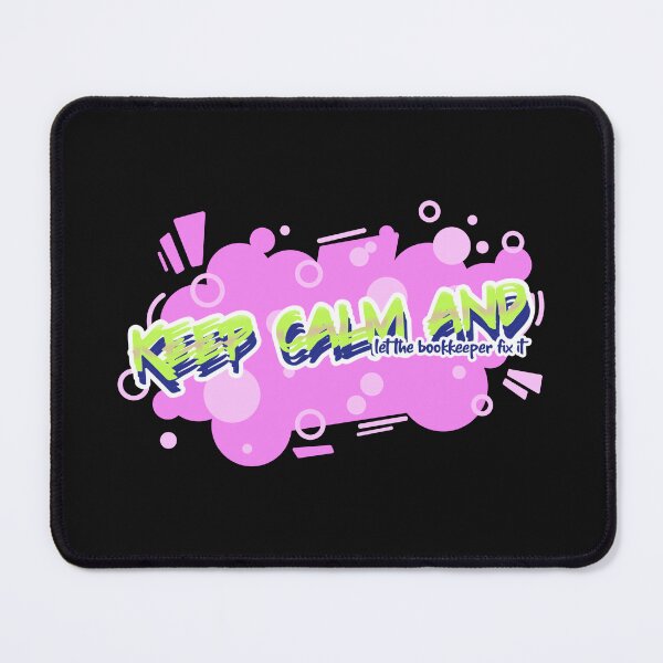 Item preview, Keep calm and let the bookkeeper fix it T-Shirt designed and sold by Homelife3.