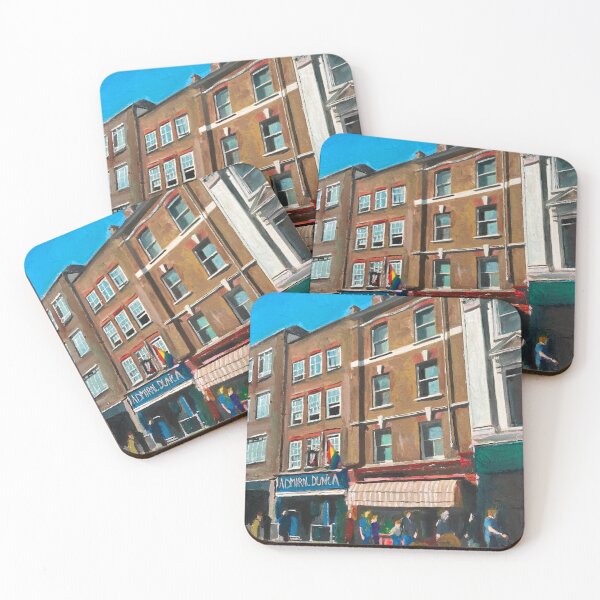 Item preview, Bar And Shops In Compton Street, Soho, London designed and sold by golan22may.