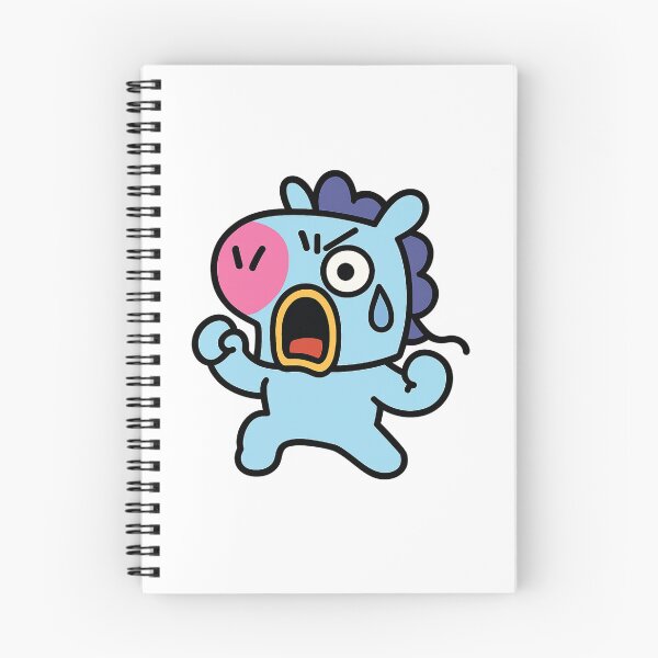 Artikelvorschau, BT21 MANG BTS – Niedlicher BT21-Aufkleber entworfen und verkauft von Crazy-universe.
