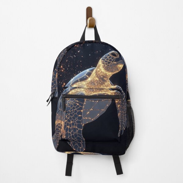Item preview, Sea Turtle Gold Cosmic Starlight Celestial Constellation Glow Galaxy Shell designed and sold by mildaclairmo.