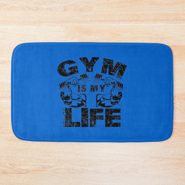Item preview, Gym Is My Life Weightlifting Motivation designed and sold by Oniyasha.