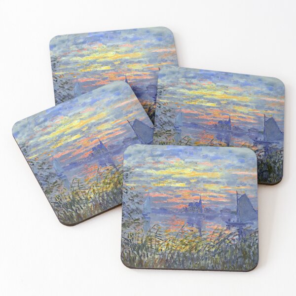 Item preview, Claude Monet - Marine View with a Sunset designed and sold by Jon-Baran.