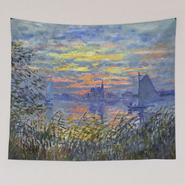Item preview, Claude Monet - Marine View with a Sunset designed and sold by Jon-Baran.