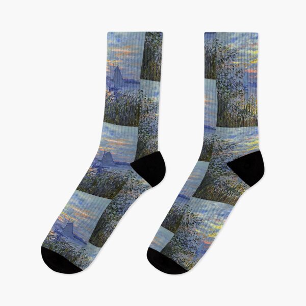 Item preview, Claude Monet - Marine View with a Sunset designed and sold by Jon-Baran.
