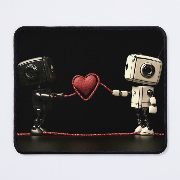 Item preview, Robots love on the edge designed and sold by Kat's Design Hub.