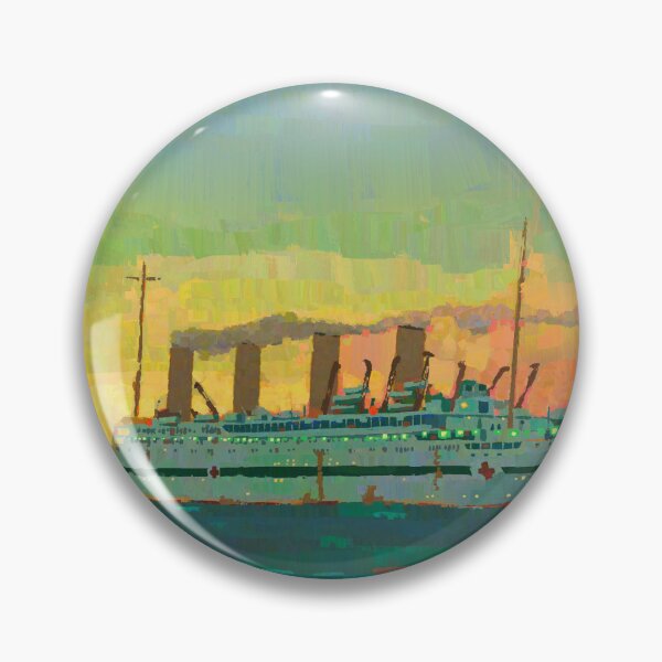 Item preview, HMHS Britannic at sea - Artwork by Eliott Sontot designed and sold by Eliott Sontot.