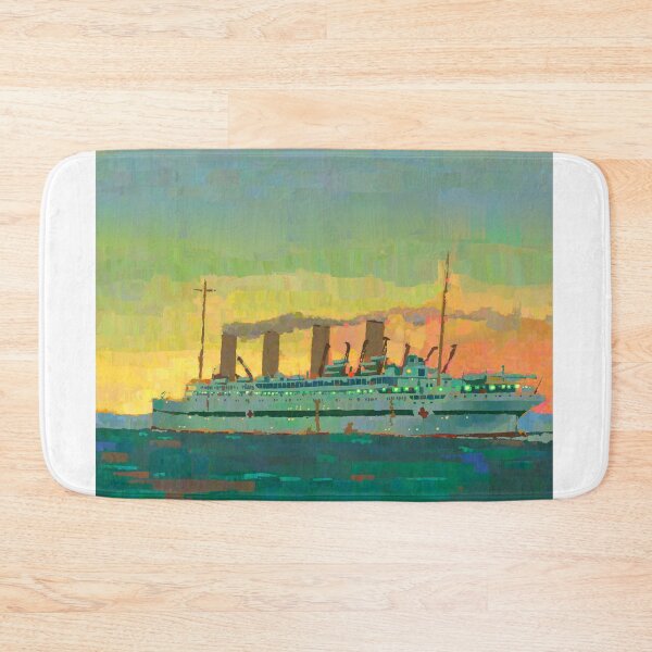 Item preview, HMHS Britannic at sea - Artwork by Eliott Sontot designed and sold by Eliott Sontot.