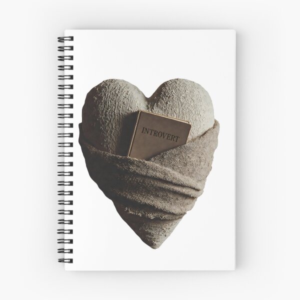 Item preview, Introvert heart on valentine day  designed and sold by SpaceartLilu.