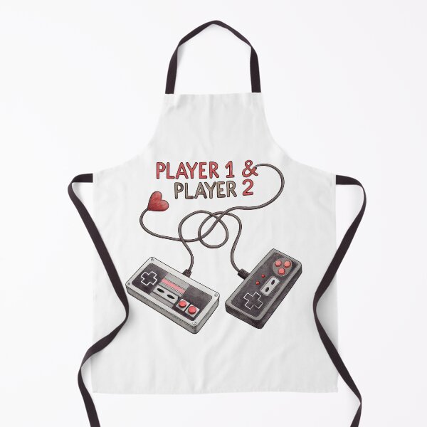 Item preview, tangled player1 & player2 game controller designed and sold by GogoGrove.