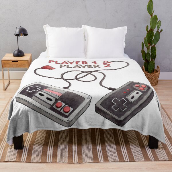 Item preview, tangled player1 & player2 game controller designed and sold by GogoGrove.