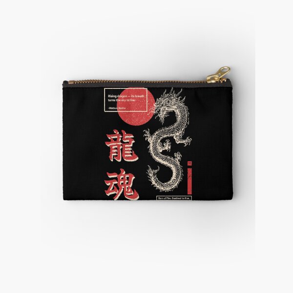 Item preview, Japanese Haiku Art: A Dragon’s Spirit, Forged in Flame designed and sold by PurpleWingsArt.