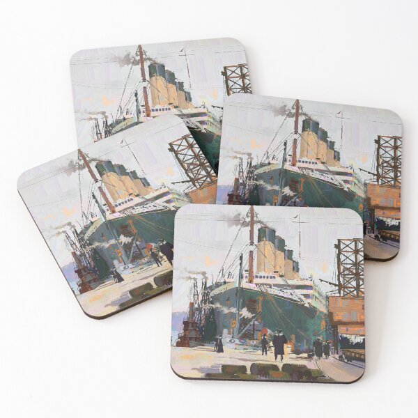 Item preview, RMS Olympic at Halifax - Artwork by Eliott Sontot designed and sold by Eliott Sontot.