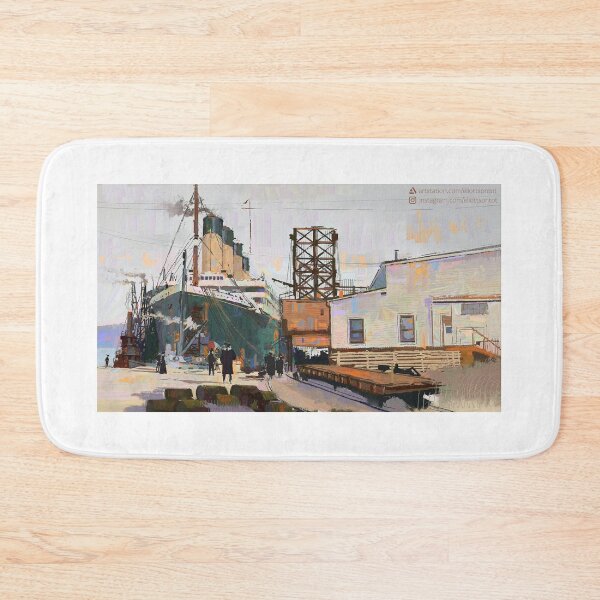 Item preview, RMS Olympic at Halifax - Artwork by Eliott Sontot designed and sold by Eliott Sontot.