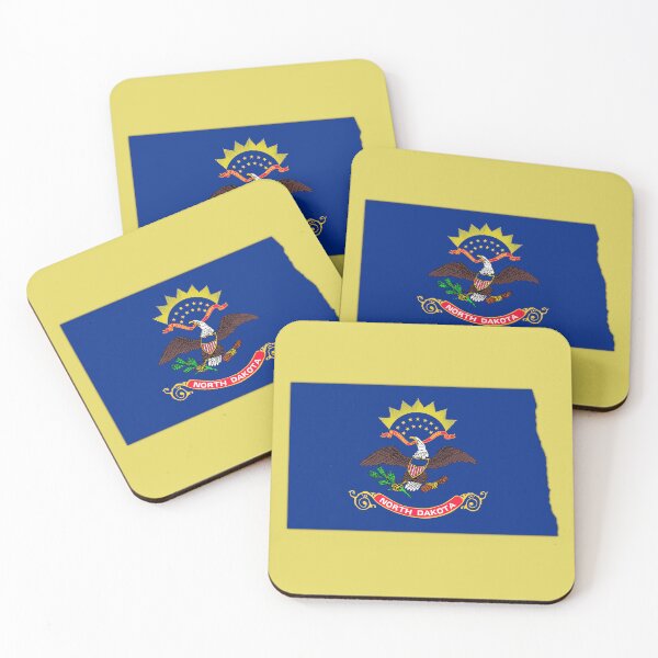 Item preview, North Dakota State Flag - Classic Patriotic US Pride designed and sold by mashmosh.