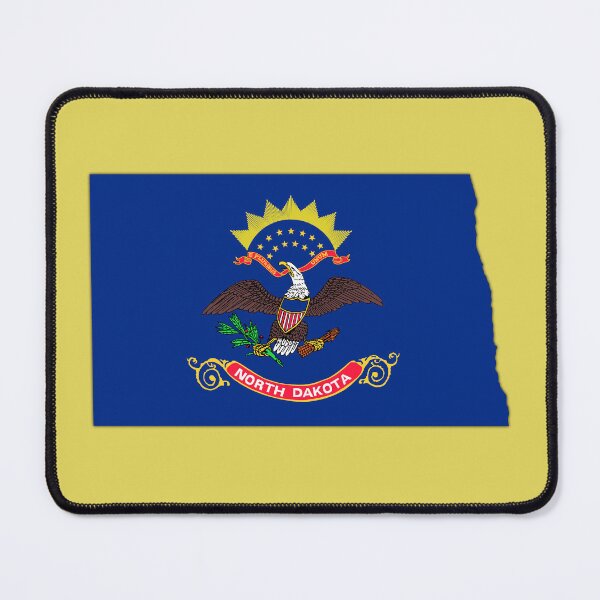 Item preview, North Dakota State Flag - Classic Patriotic US Pride designed and sold by mashmosh.