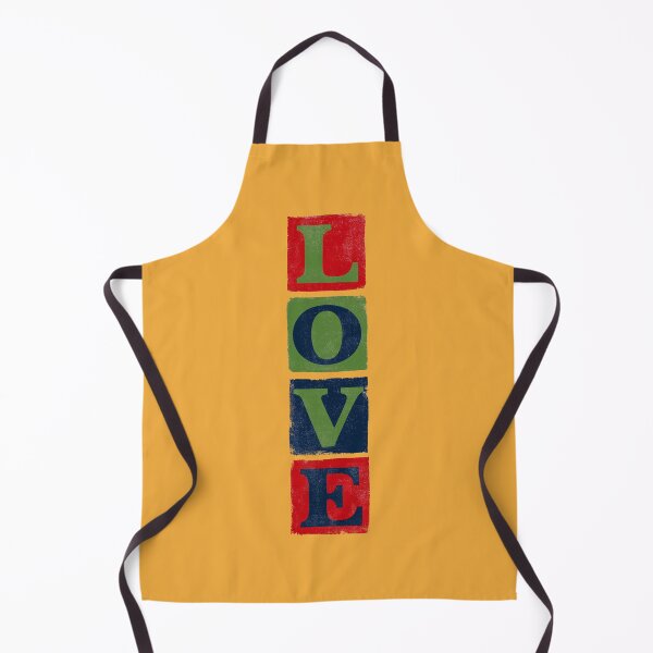 Item preview, Love Distressed Letters Vertical designed and sold by sheprint.