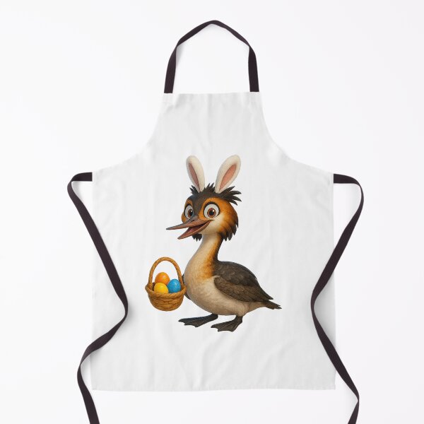 Item preview, Easter Great Crested Grebe designed and sold by Sillytoe.