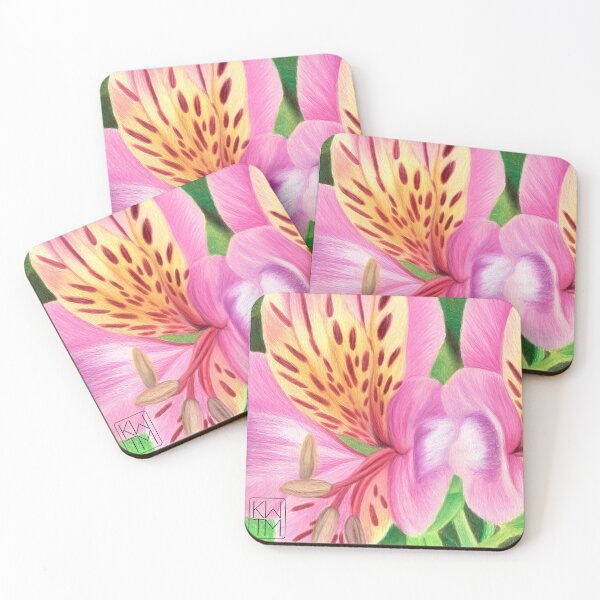 Item preview, Peruvian Lily Pink, Lily of the Incas, Alstroemeria designed and sold by WillyMina.