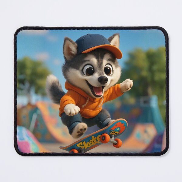 Item preview, Skater Miniature Husky designed and sold by Sillytoe.