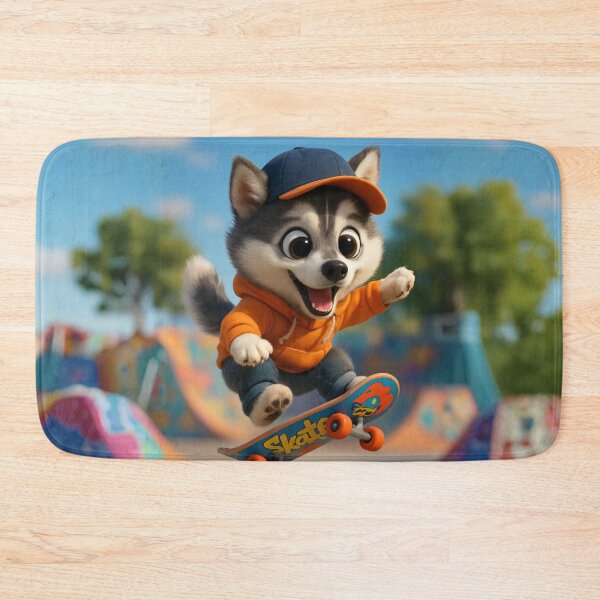 Item preview, Skater Miniature Husky designed and sold by Sillytoe.