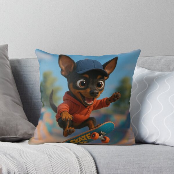 Item preview, Skater Miniature Pinscher designed and sold by Sillytoe.