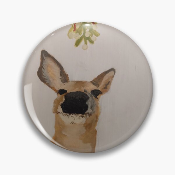 Item preview, Goofy Reindeer Under Mistletoe designed and sold by So As not To Die.