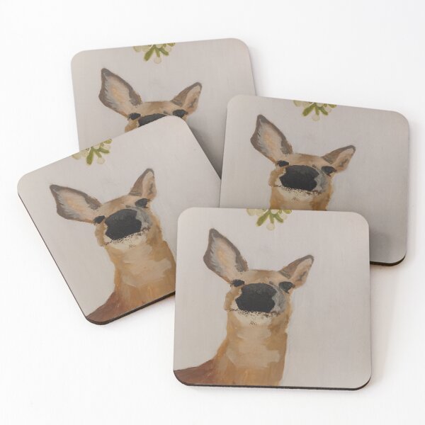 Item preview, Goofy Reindeer Under Mistletoe designed and sold by So As not To Die.
