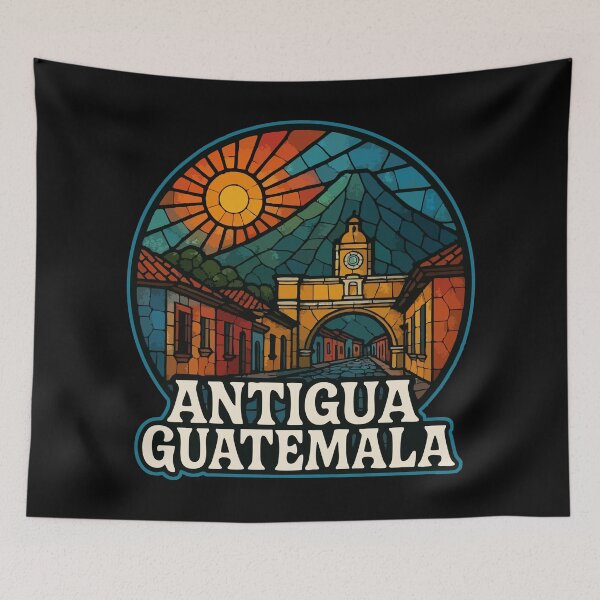 Item preview,  Antigua Guatemala Stained Glass designed and sold by TomFrontierArt.