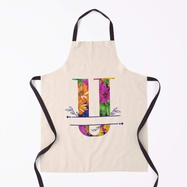Item preview, Monogram...U... Vibrant Floral designed and sold by CHASAcreative.
