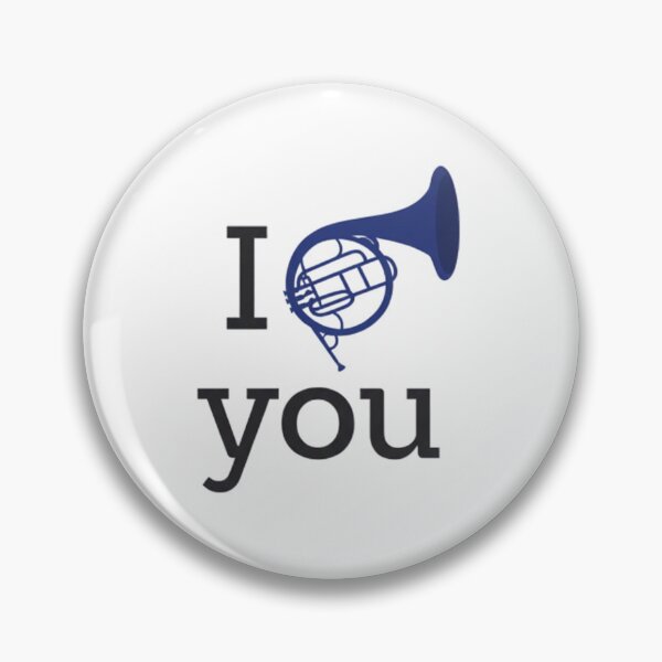 Item preview, Himym Blue French Horn I Love You  designed and sold by Oniyasha.