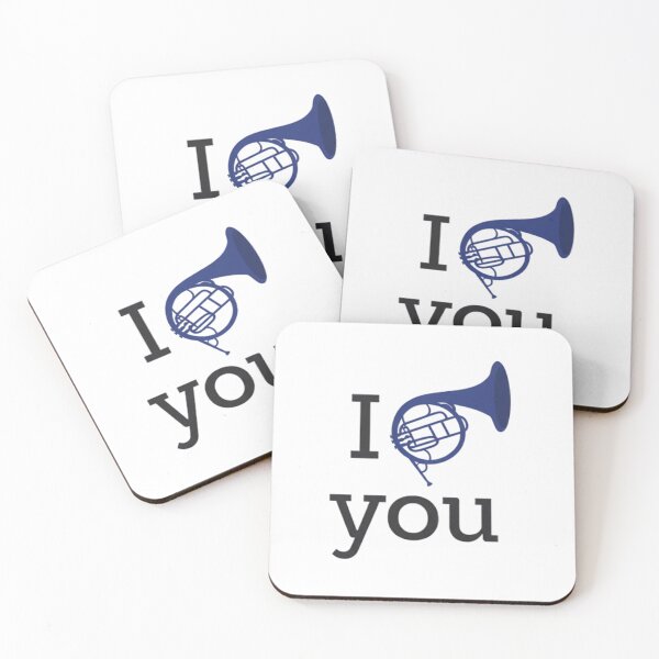 Item preview, Himym Blue French Horn I Love You  designed and sold by Oniyasha.