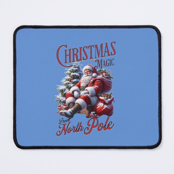 Item preview, Christmas Magic from the North Pole - Vintage Santa Design designed and sold by WAKYSHOP.