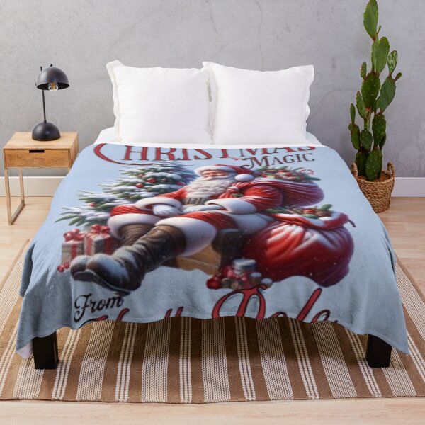 Item preview, Christmas Magic from the North Pole - Vintage Santa Design designed and sold by WAKYSHOP.