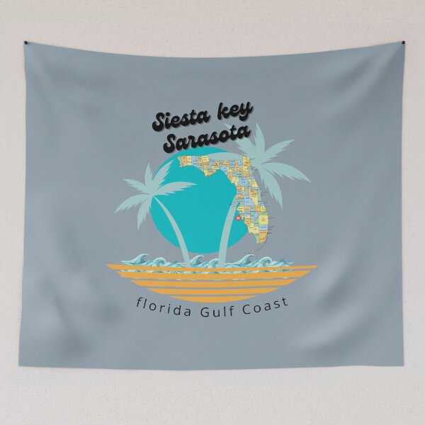 Item preview, Siesta Key Beach florida gulf coast designed and sold by rocklegends99.