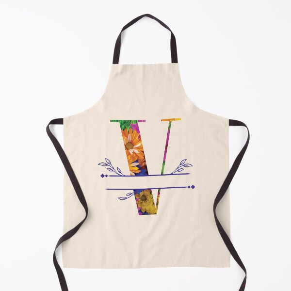 Item preview, Monogram...V... Vibrant Floral designed and sold by CHASAcreative.