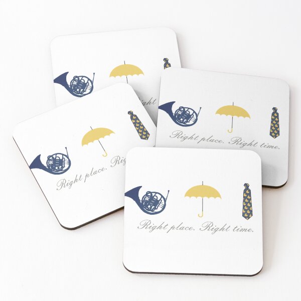 Item preview, Himym Yellow Umbrella Blue Horn Duck Tie designed and sold by Oniyasha.