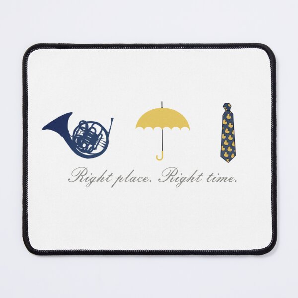 Item preview, Himym Yellow Umbrella Blue Horn Duck Tie designed and sold by Oniyasha.