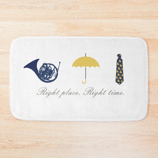 Item preview, Himym Yellow Umbrella Blue Horn Duck Tie designed and sold by Oniyasha.