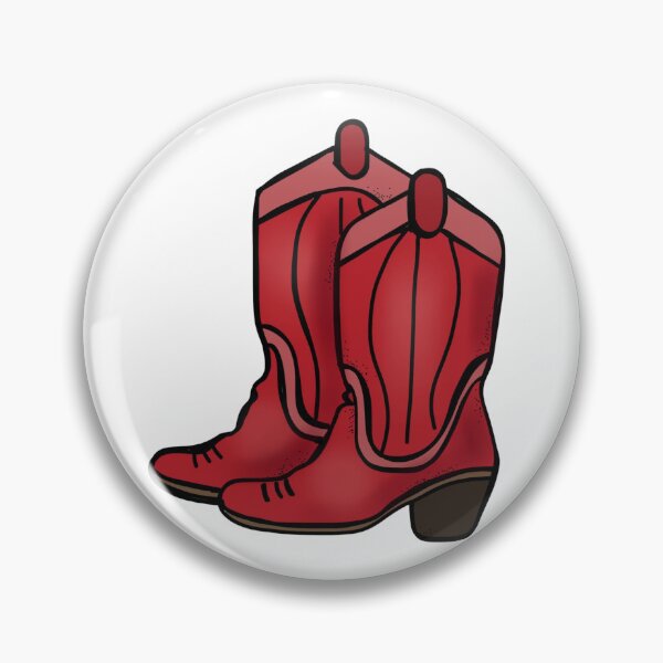 Item preview, Himym Red Cowboy Boots Western Style Icon designed and sold by Oniyasha.