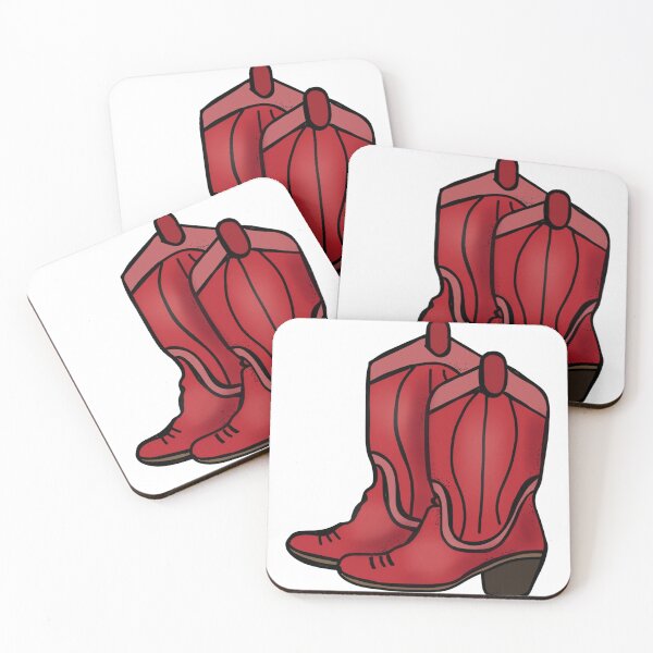 Item preview, Himym Red Cowboy Boots Western Style Icon designed and sold by Oniyasha.