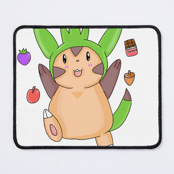 Item preview, Squirrel Chipmunk grass starter Pocket Monster Chespin designed and sold by RozenNeige.