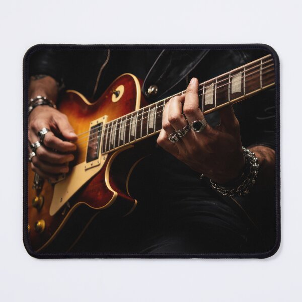 Item preview, Les Paul in the Dark designed and sold by grittymusicart.