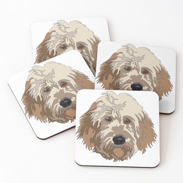 Item preview, Goldendoodle  designed and sold by LeahcarsArt.