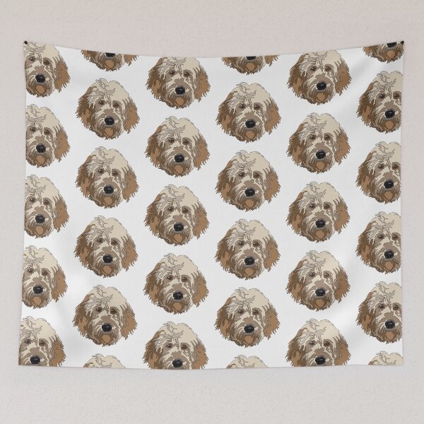 Item preview, Goldendoodle  designed and sold by LeahcarsArt.