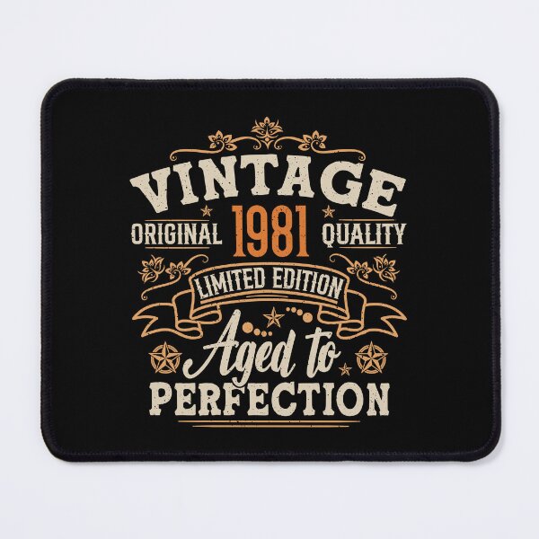 Item preview, 45th Birthday Vintage 1981 Awesome 45 Years For Men designed and sold by eclecTEEq.