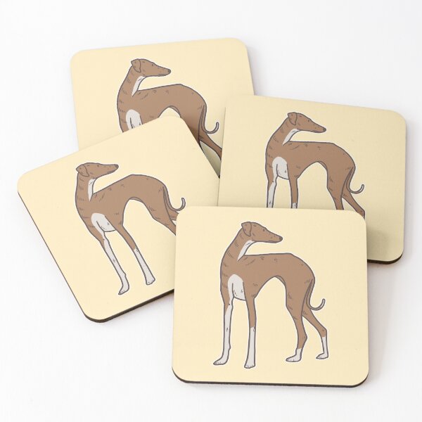 Item preview, Cute Greyhound Dog kawaii Illustration designed and sold by Iluvmygreyhound.